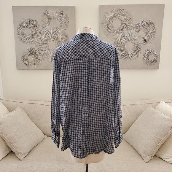 Suzanne Betro Weekend Long-Sleeve Top sz 1x - Picture 9 of 13